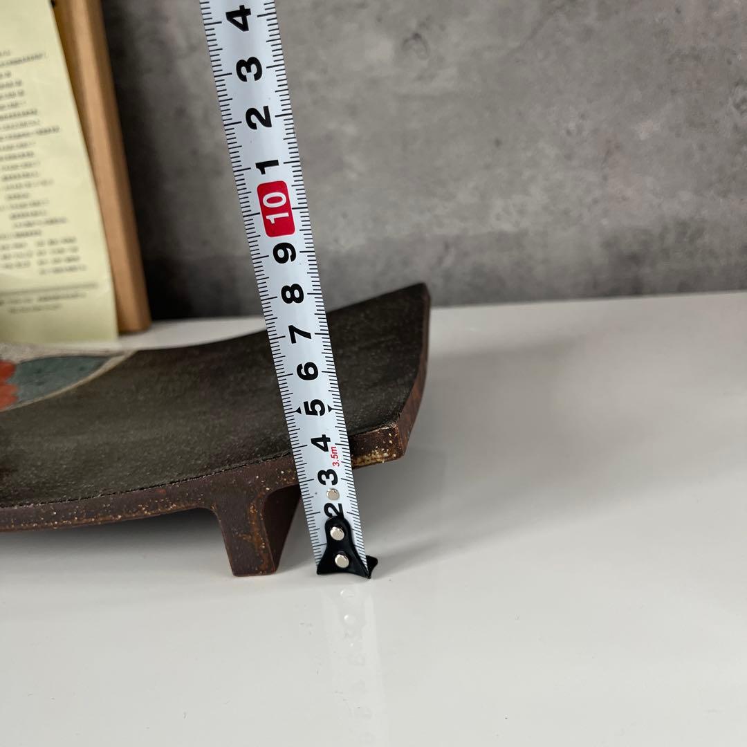 伊藤東彦　笠間焼　布目　椿　組皿　5枚