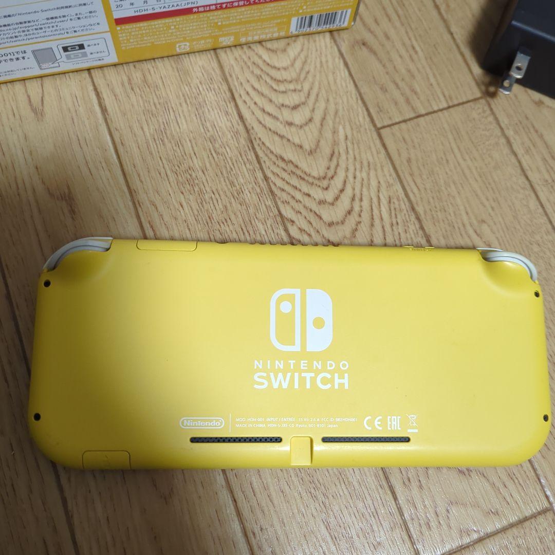 Nintendo Switch Lite イエロー 充電器、箱付き