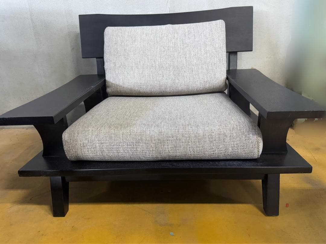 ニトリ アケビ 一人掛けソファー ローソファー