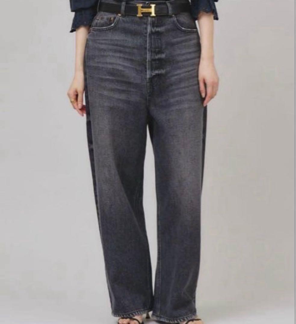 Curensologyカレンソロジー＜&RC＞ワイドルーズデニムパンツ 36