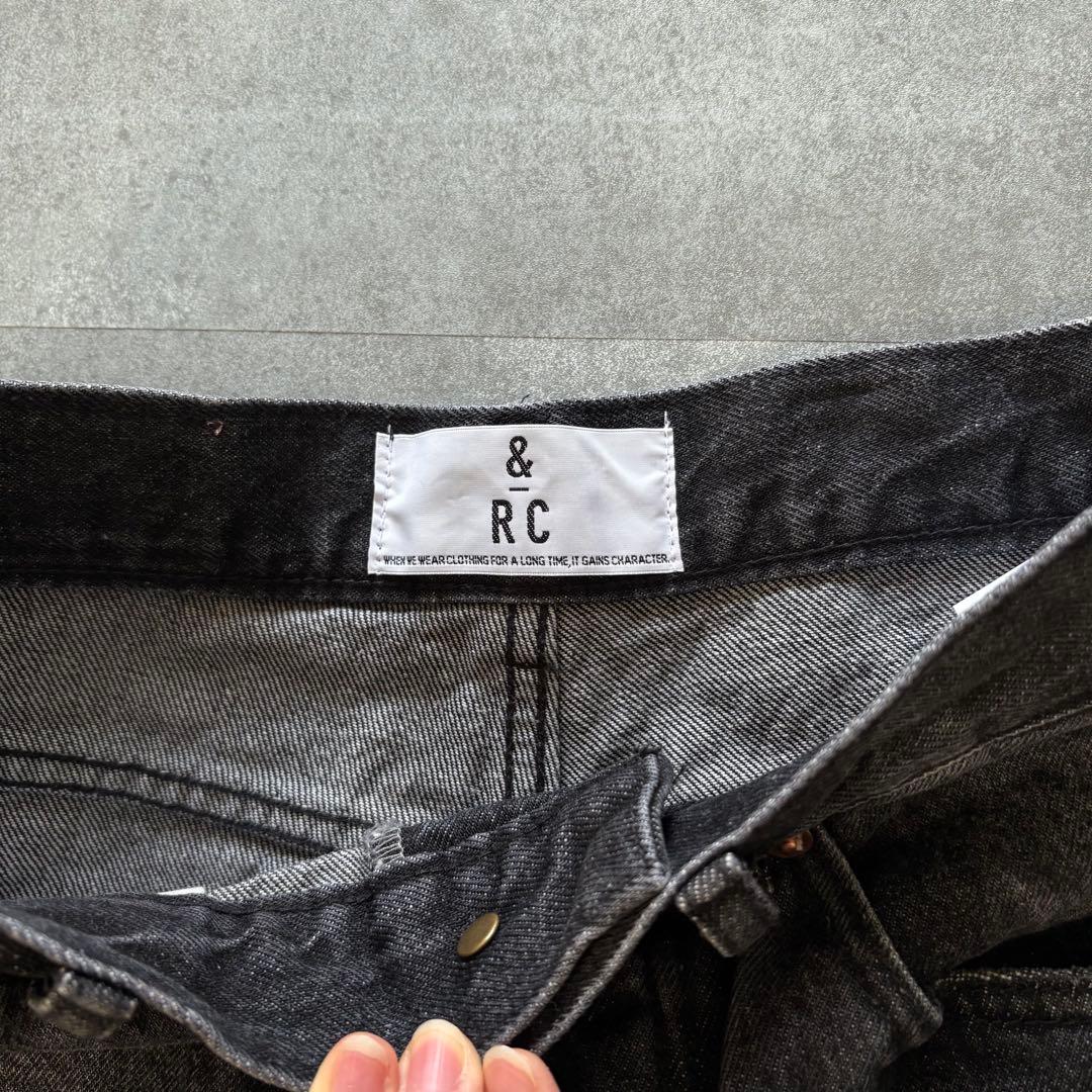 Curensologyカレンソロジー＜&RC＞ワイドルーズデニムパンツ 36