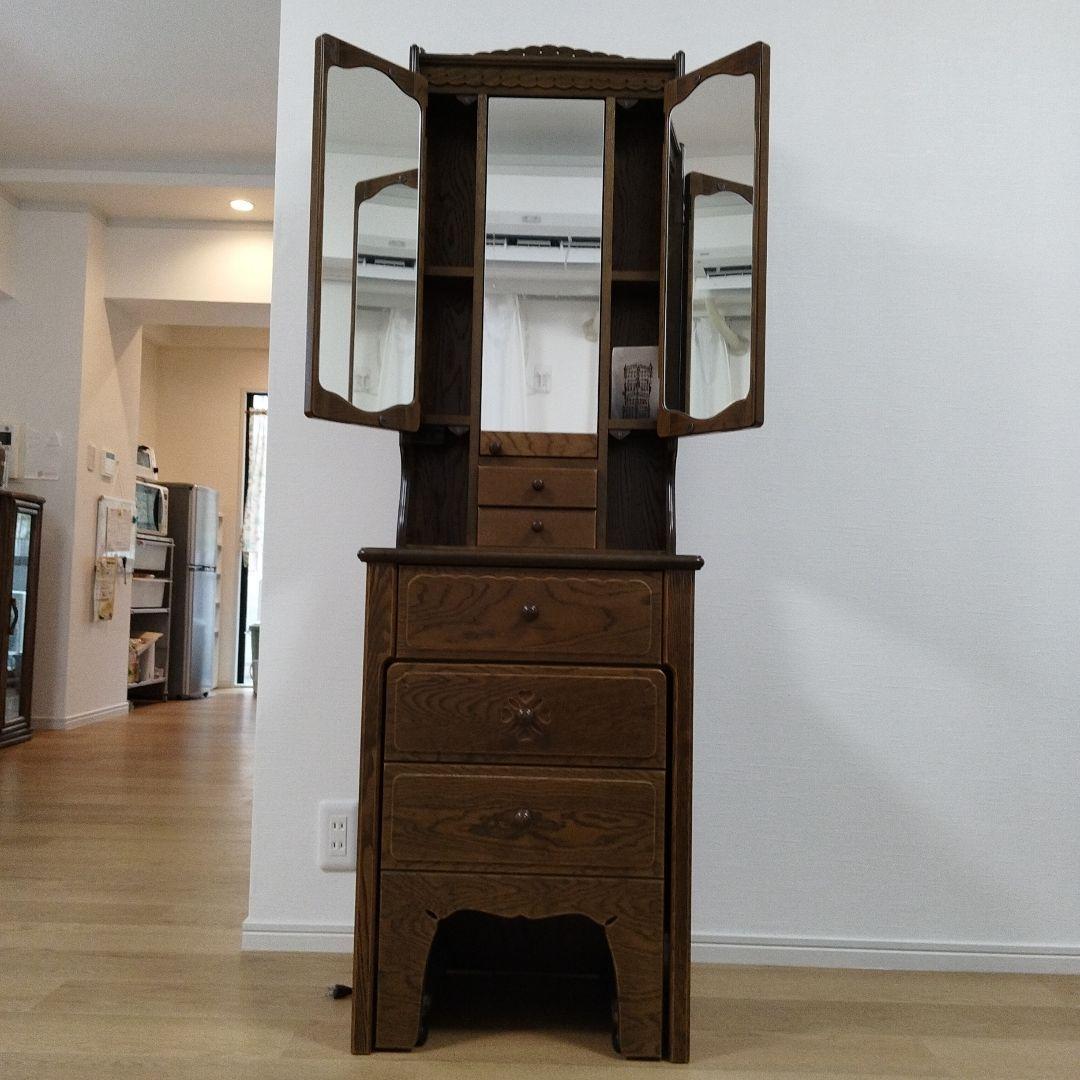 アンティーク　三面鏡　名古屋市東区まで取りに来てくださる方限定