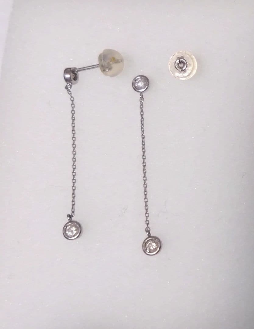 ジュエリーツツミ プラチナダイヤモンドピアス