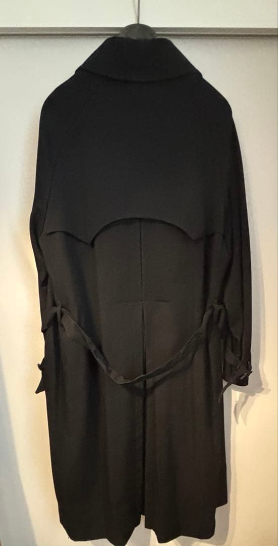 la favolaラファーヴォラ ウールギャバジンラップコート サイズ3