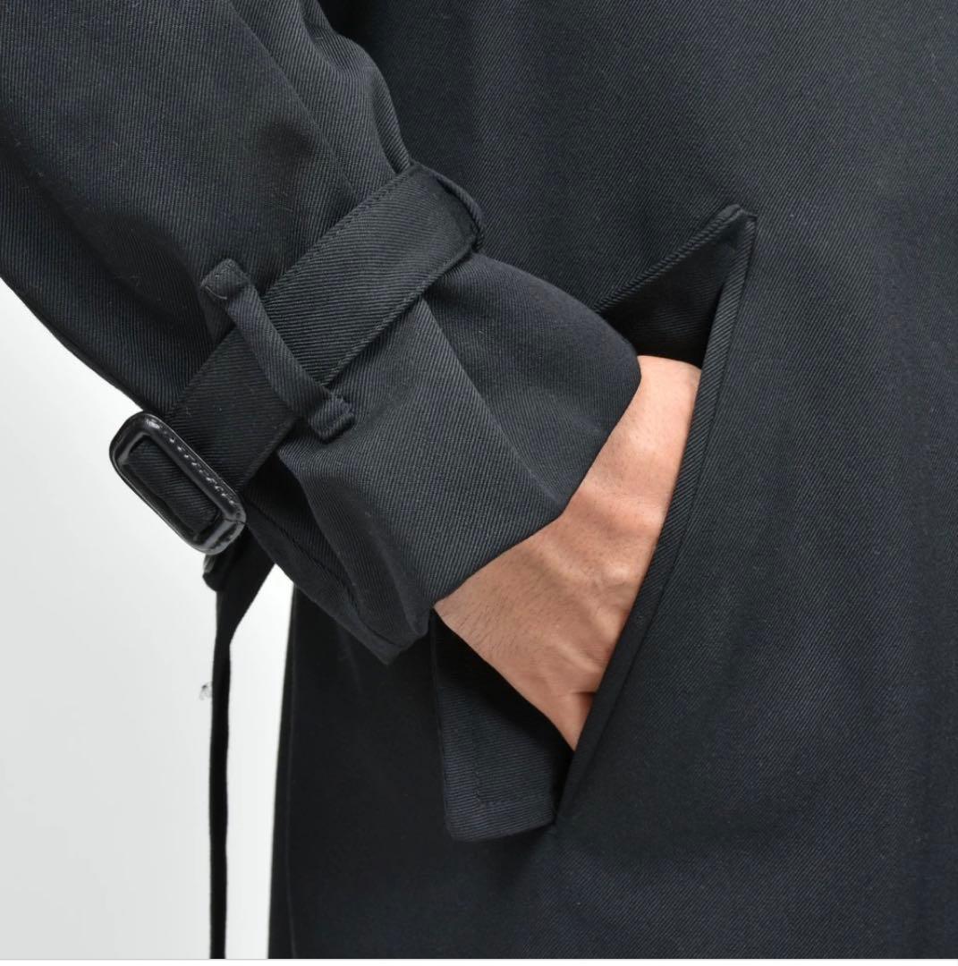 la favolaラファーヴォラ ウールギャバジンラップコート サイズ3