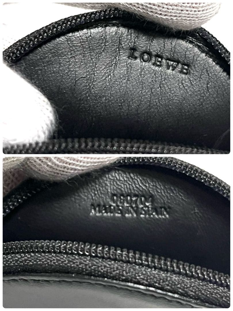 ロエベ　LOEWE ケース　小銭入れ　サークル　レザー　本革　まる　財布