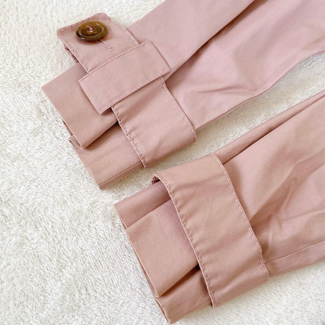 希少色　LOUIS VUITTON トレンチコート　ダブル　ピンク　C100 S