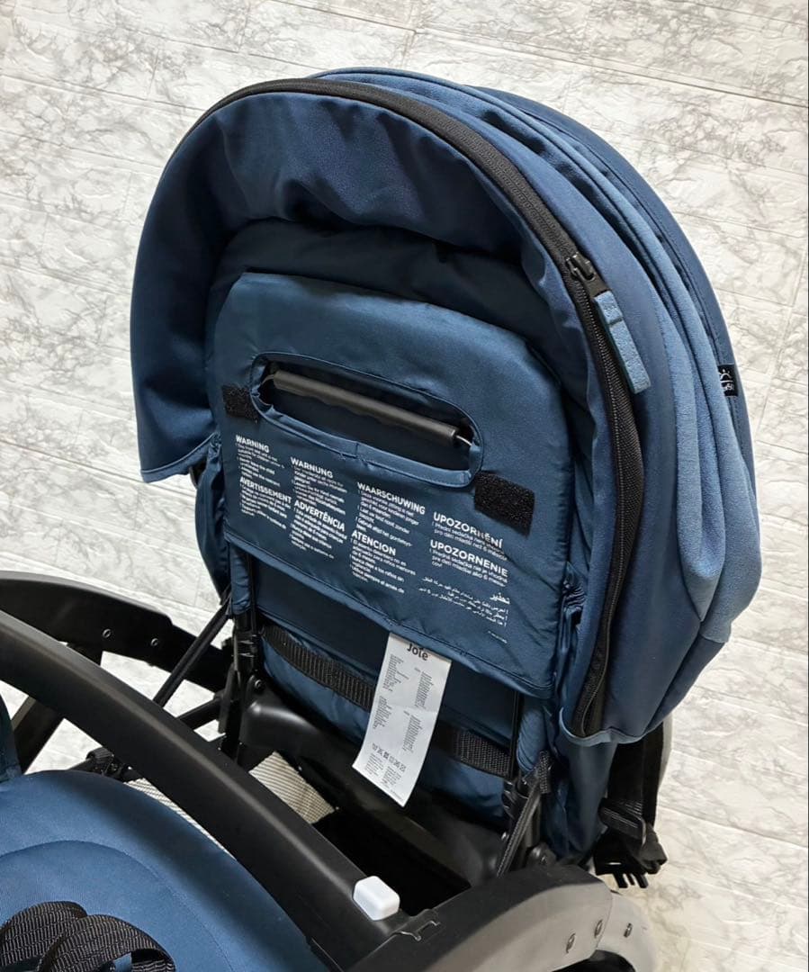 【送料込み】Joie エヴァライトデュオ ディープシー 2人乗りベビーカー
