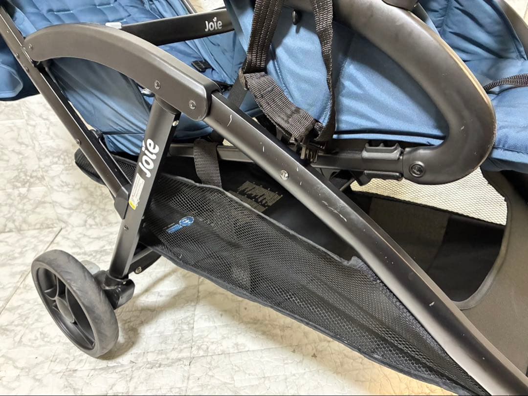 【送料込み】Joie エヴァライトデュオ ディープシー 2人乗りベビーカー