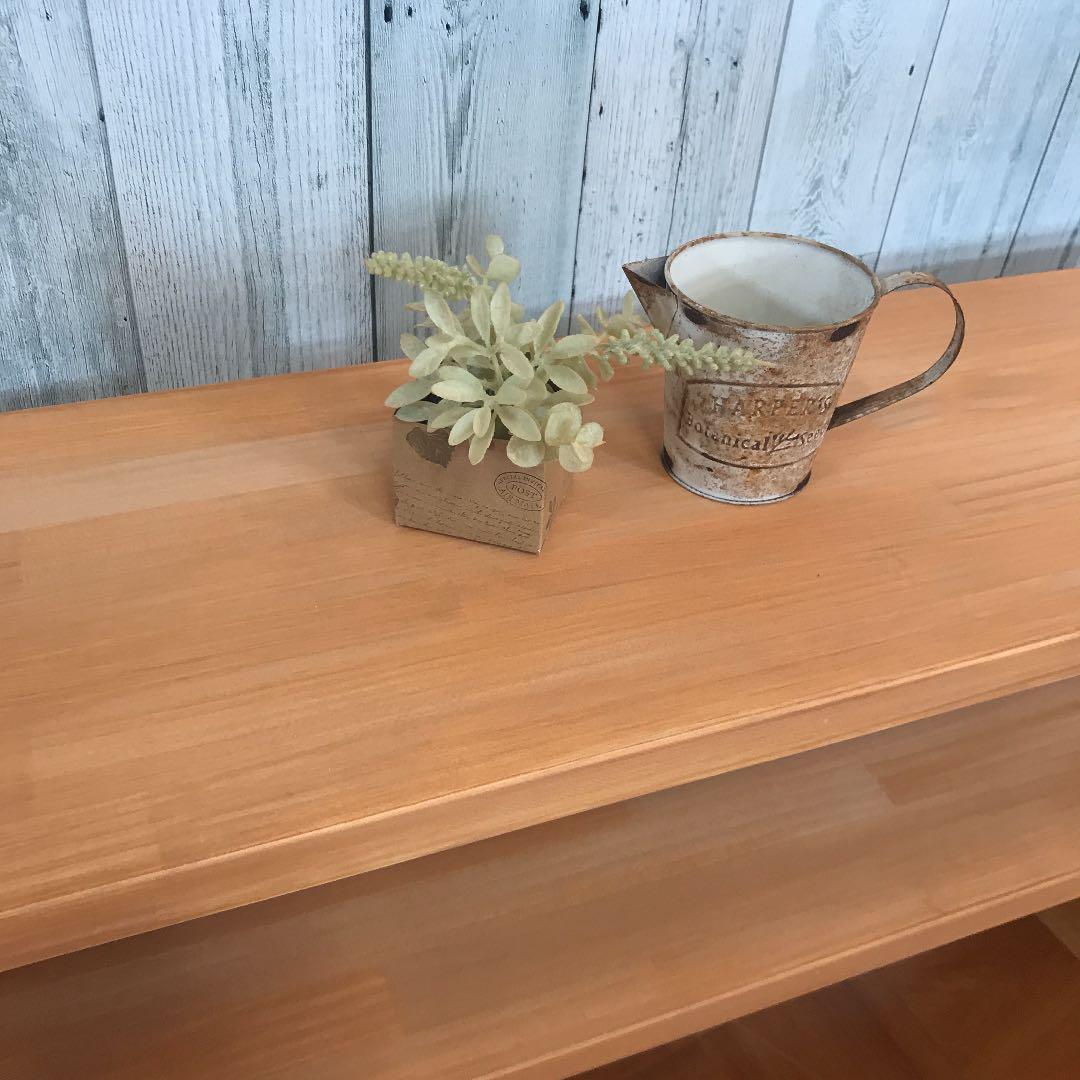 ヘッドボード シェルフ 飾り棚 幅97cm パイン集成材