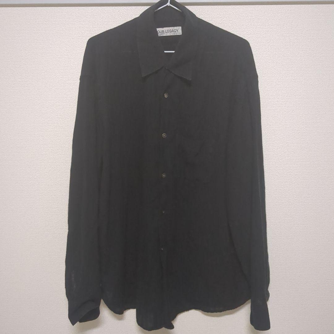 【OUR LEGACY】COCO SHIRT BLACK