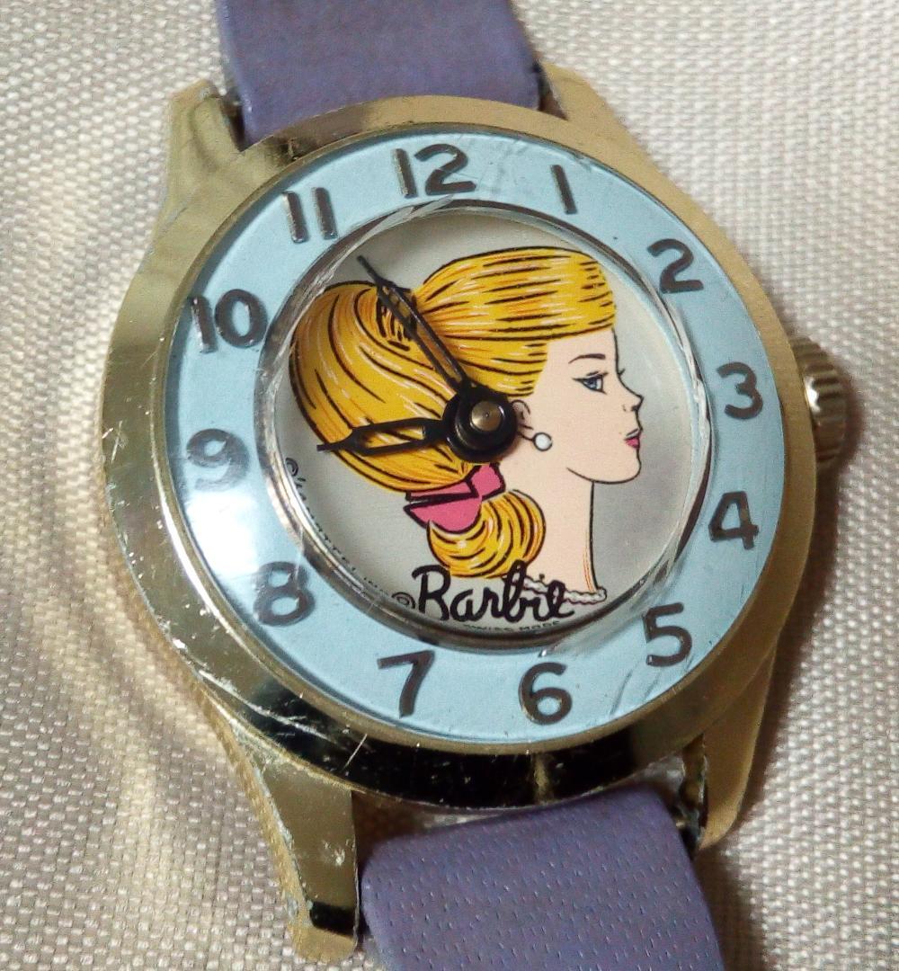 【希少・美品】 1964年 スイス マテル製 バービー 手巻き式 腕時計