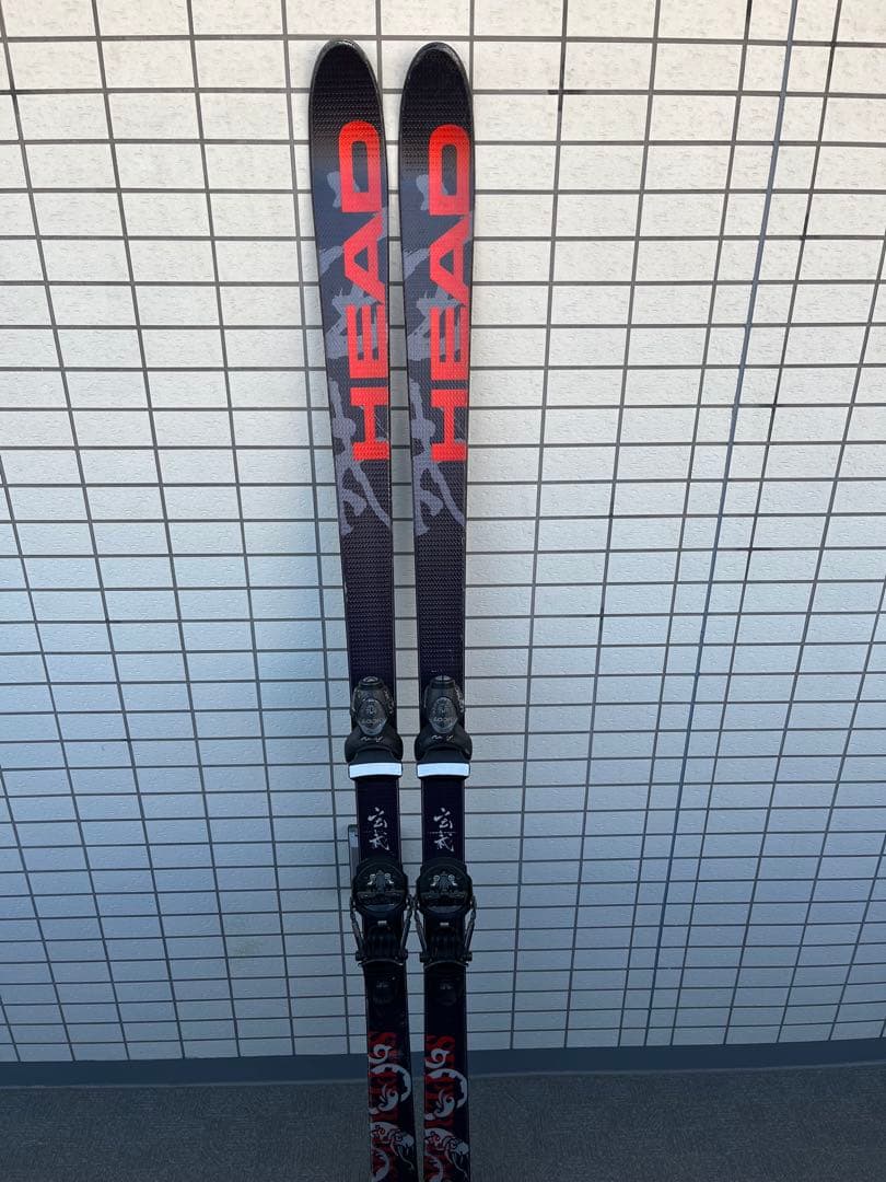 HEADスーパーモーグル スキー板170cm、ビンディングLook P18セット