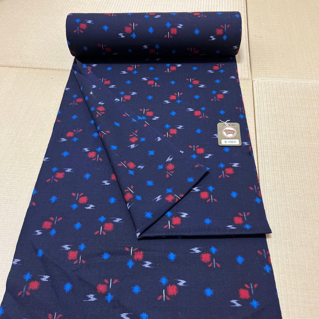 反物　ウール100%