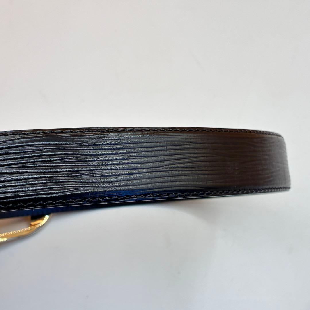 【美品✨】ルイヴィトン エピ サンチュール ベルト ゴールド金具 110/44