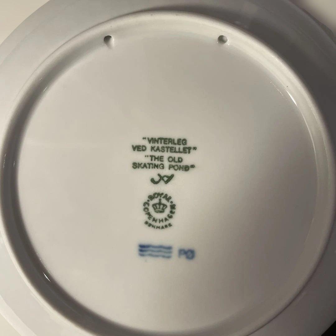 ロイヤルコペンハーゲン　イヤープレート　1986 - 1989　４枚セット