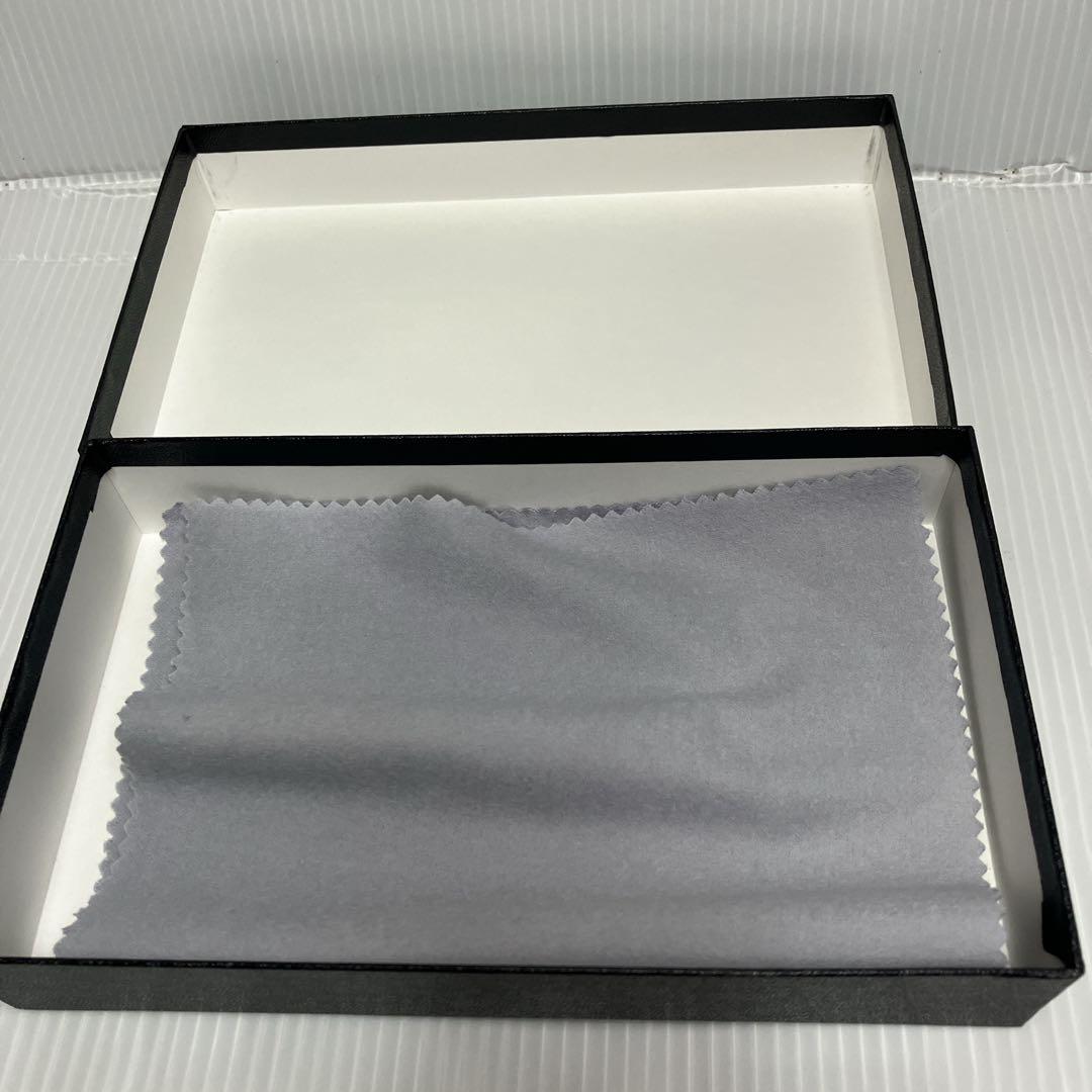 【美品】池田工芸　藍染め　クロコ　長財布ビックウォレット　内装ゴールドパイソン