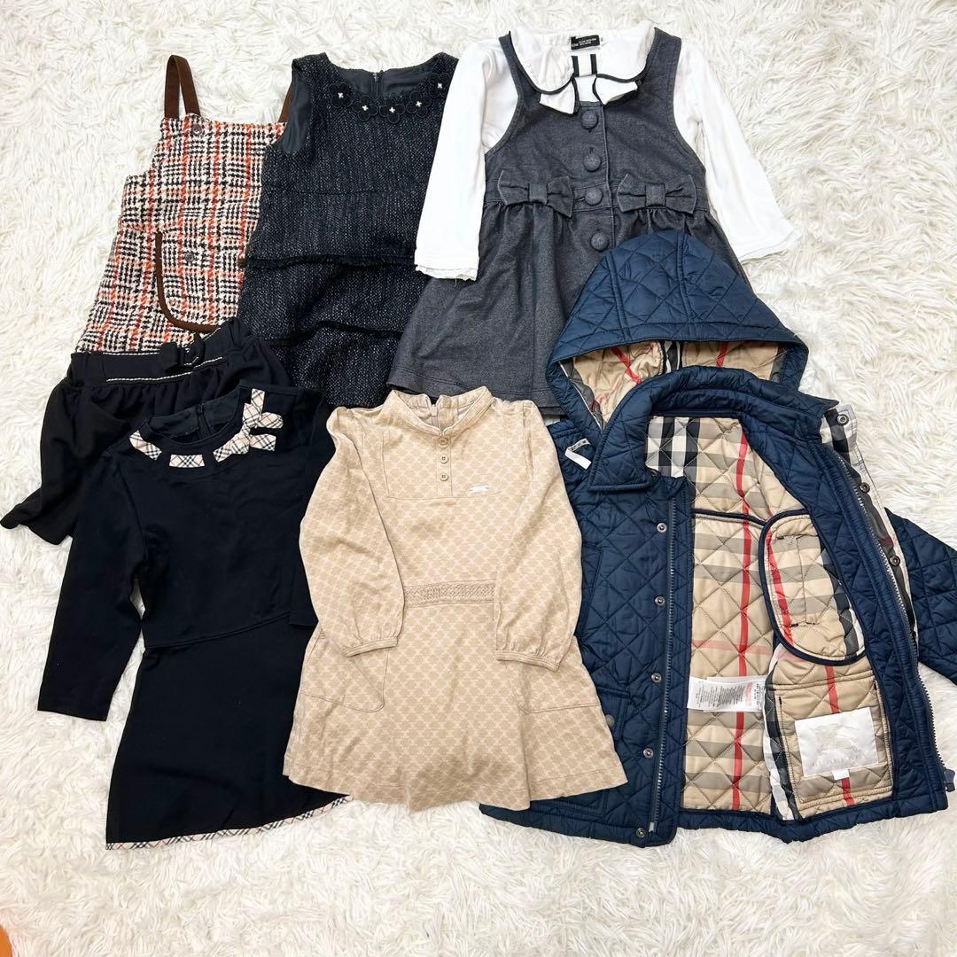 Burberry CELINE BeBe90〜100cm ダウン ワンピース