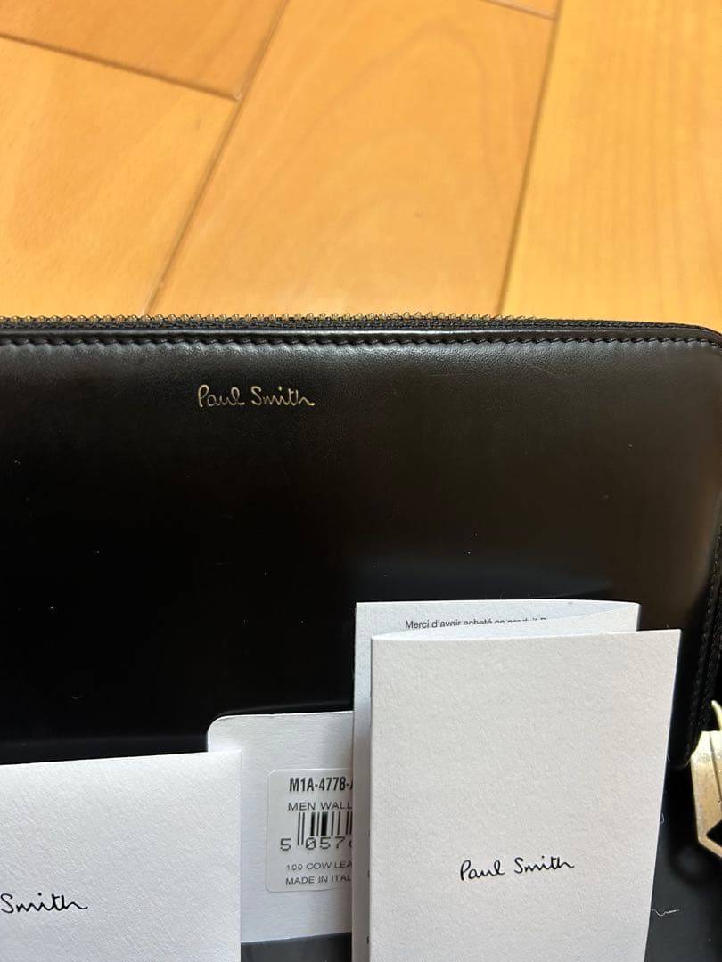 Paul Smith ポールスミス 長財布 マルチストライプ ラウンドファスナー