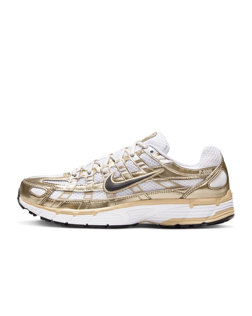 【新品】NIKE P-6000 ゴールド/24.5cm