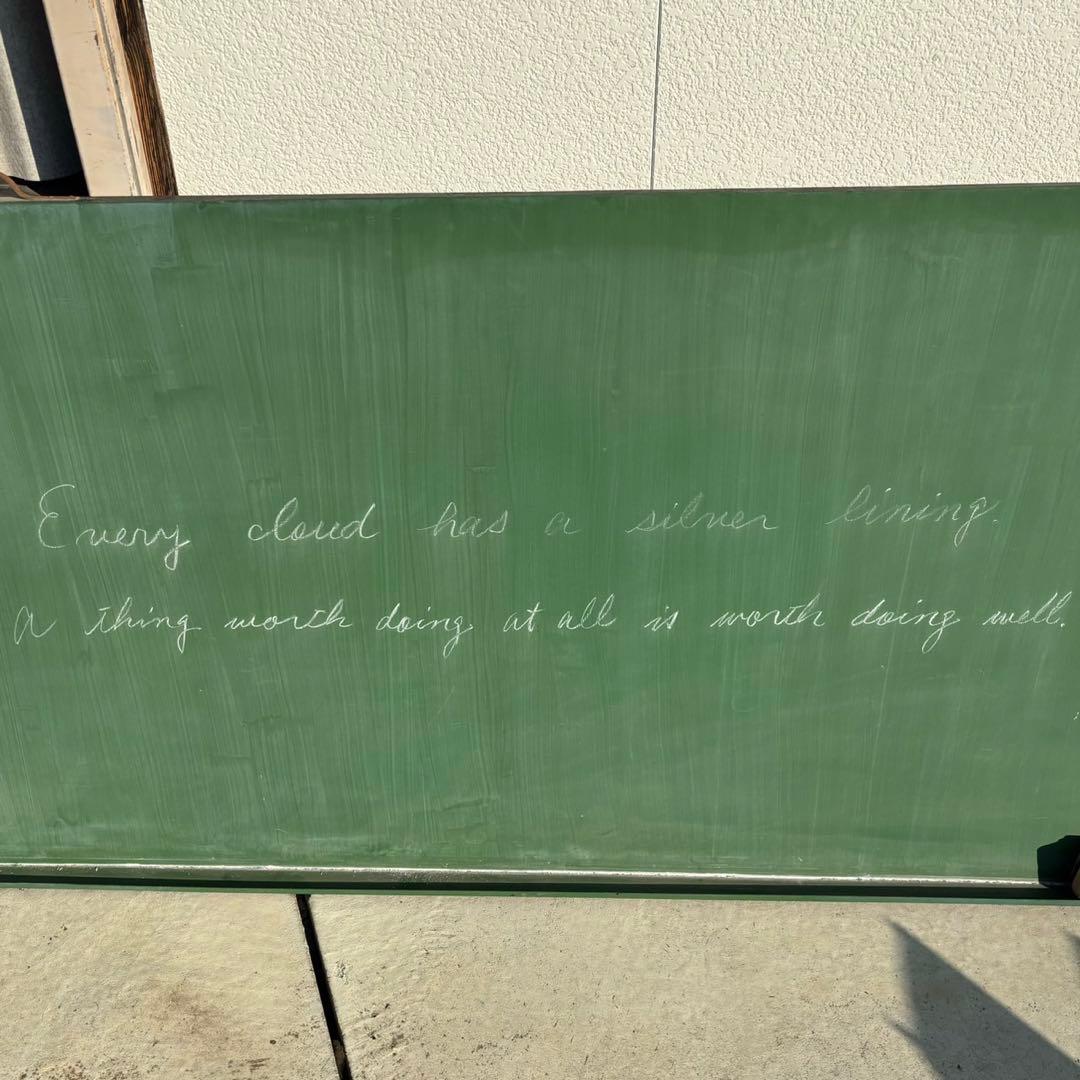 黒板　特大　アンティーク　インテリア　壁掛け　木製　希少