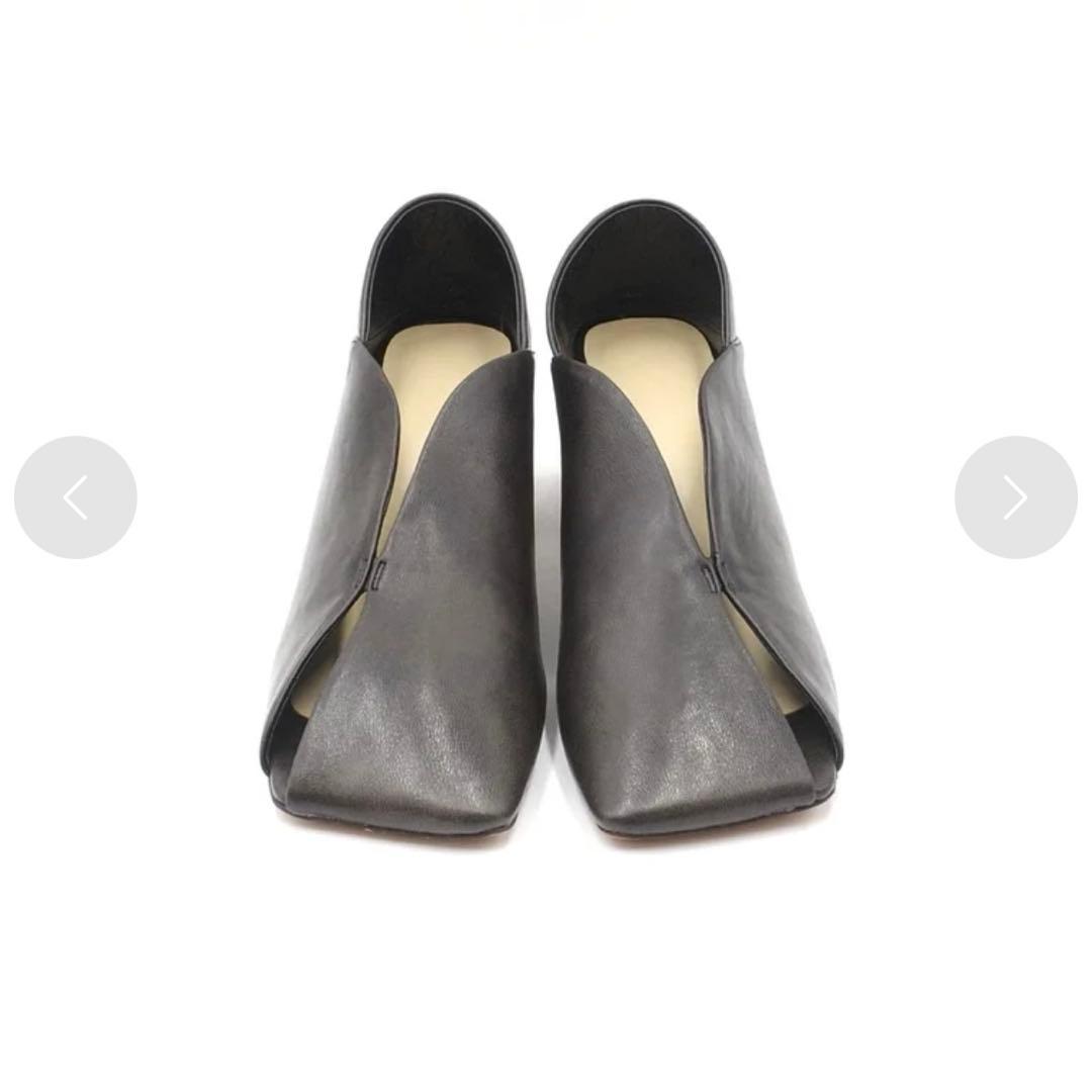 靴 ALM. ERIN OBJETHEEL PUMPS size36