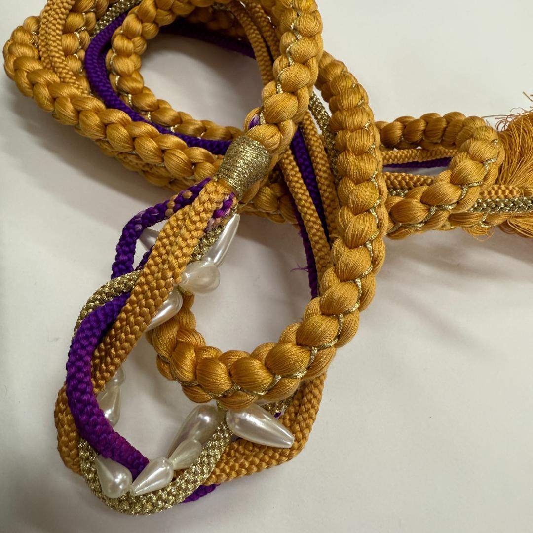 振袖フルセット 紫 無地 成人式 草履バック付 裄67cm S-198