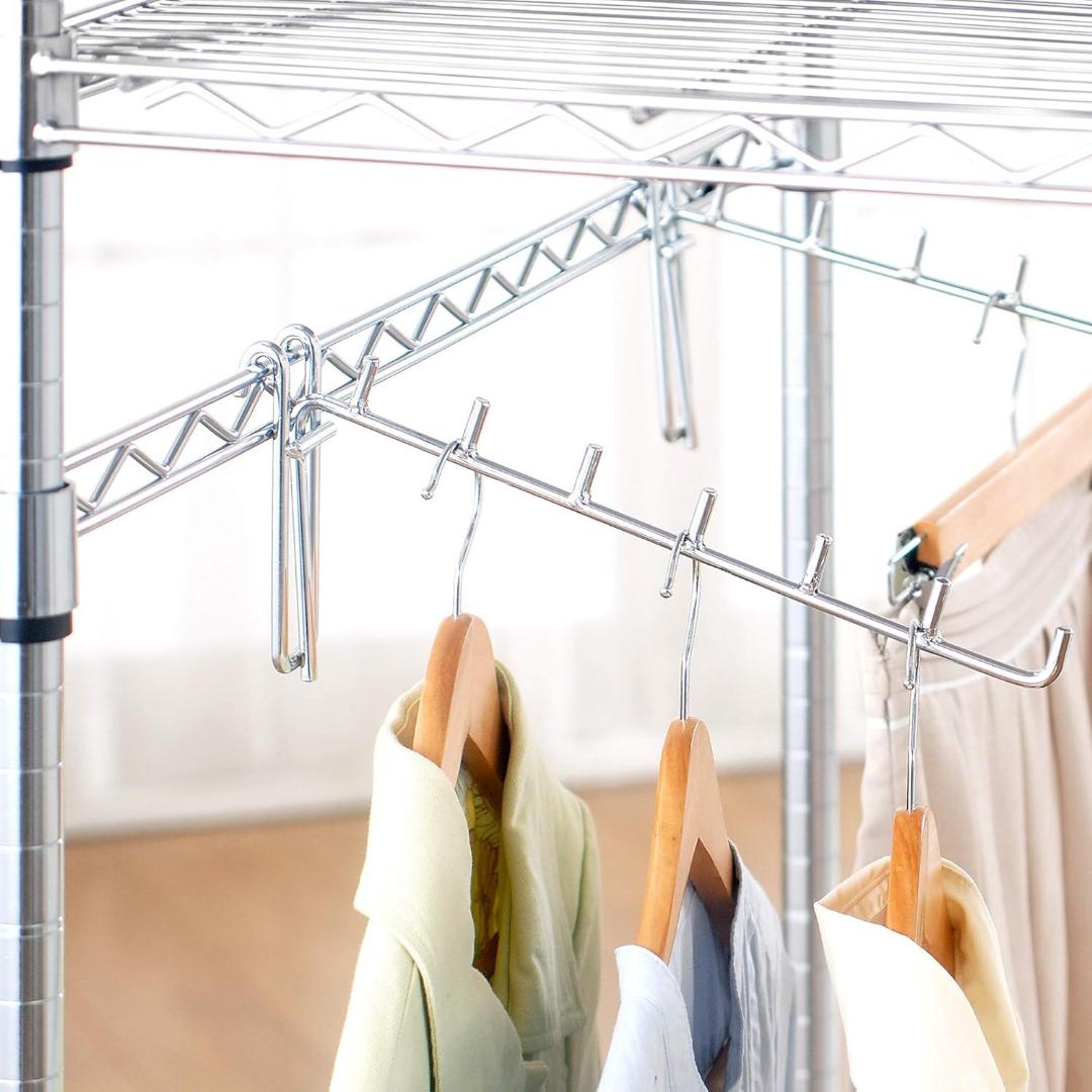 ドウシシャ ルミナス スリム ラック スチールラック MH7618-5A