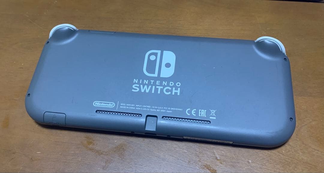Nintendo Switch Lite グレー 本体とACアダプター付き