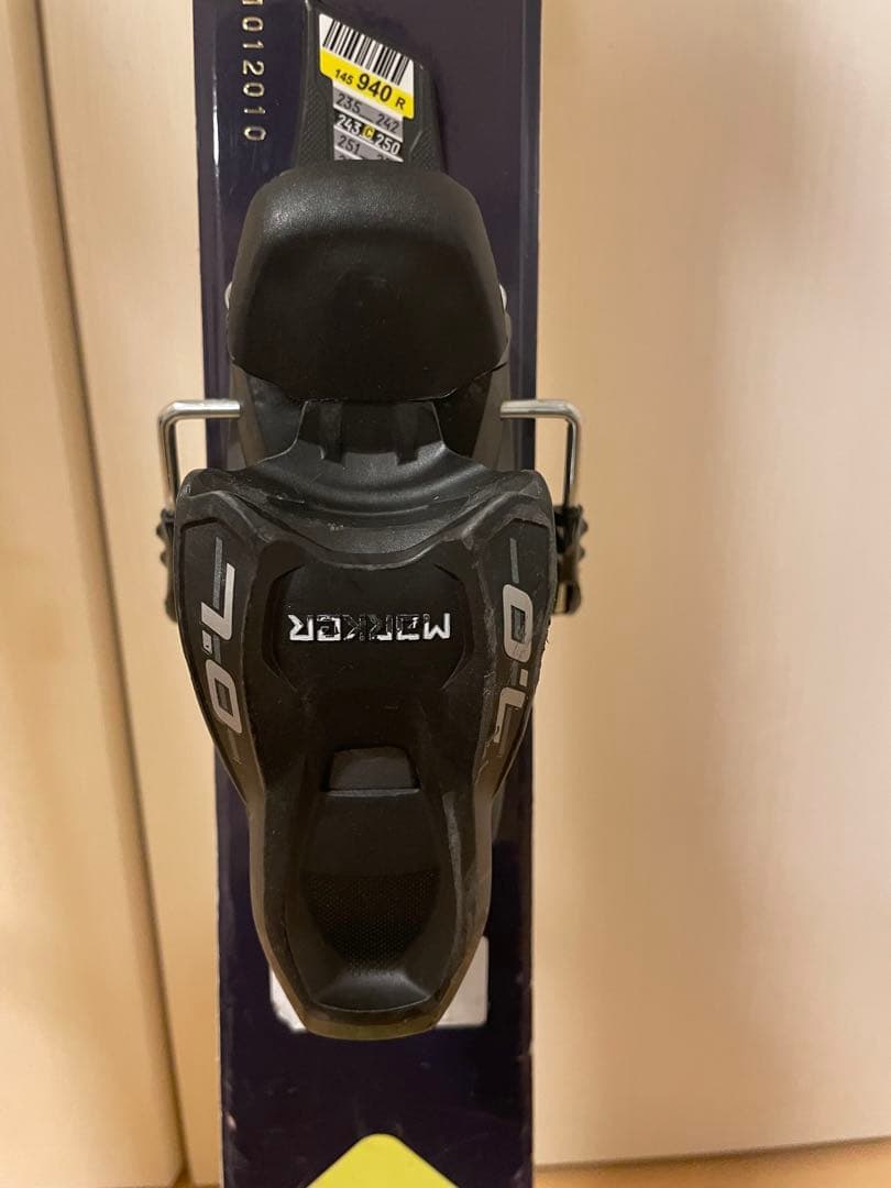 送料着払い★Vectorglide スキー板 130cm ビンディング付き