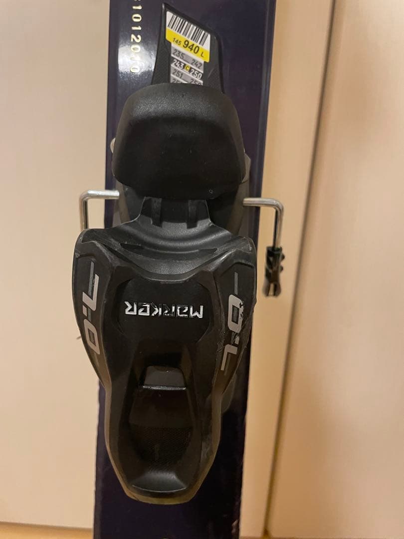 送料着払い★Vectorglide スキー板 130cm ビンディング付き