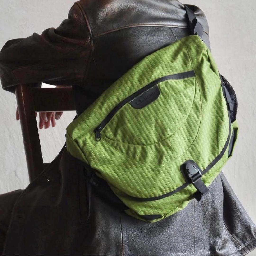 バッグ L.L.Bean/00s nylon messenger bag