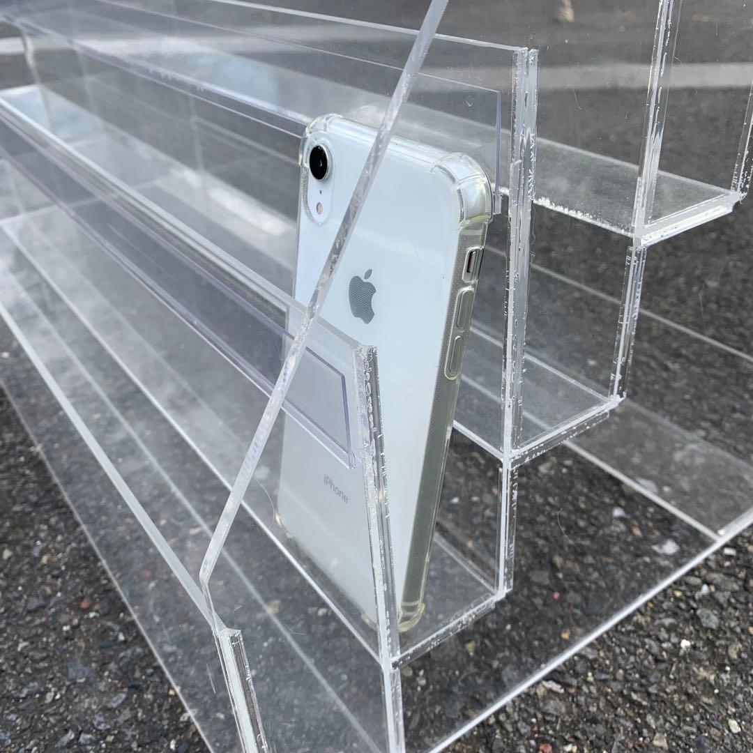 店舗　アクリル製 6段 ディスプレイラック アクリルケース　業務用　棚