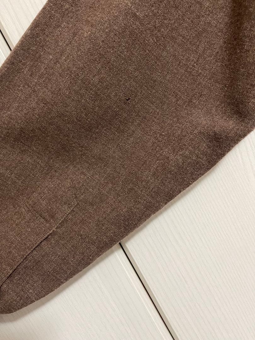 Pendleton 60s 無地 ボードシャツ ブラウン XL