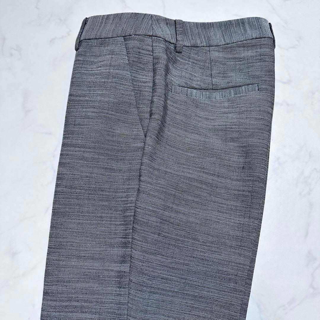 グリーンレーベルリラクシング セットアップ パンツスーツ 手洗い可 グレー 36