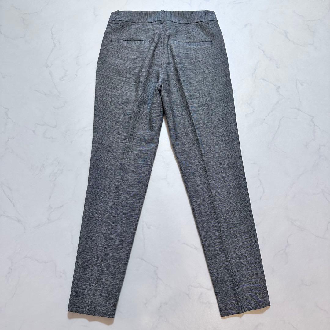 グリーンレーベルリラクシング セットアップ パンツスーツ 手洗い可 グレー 36