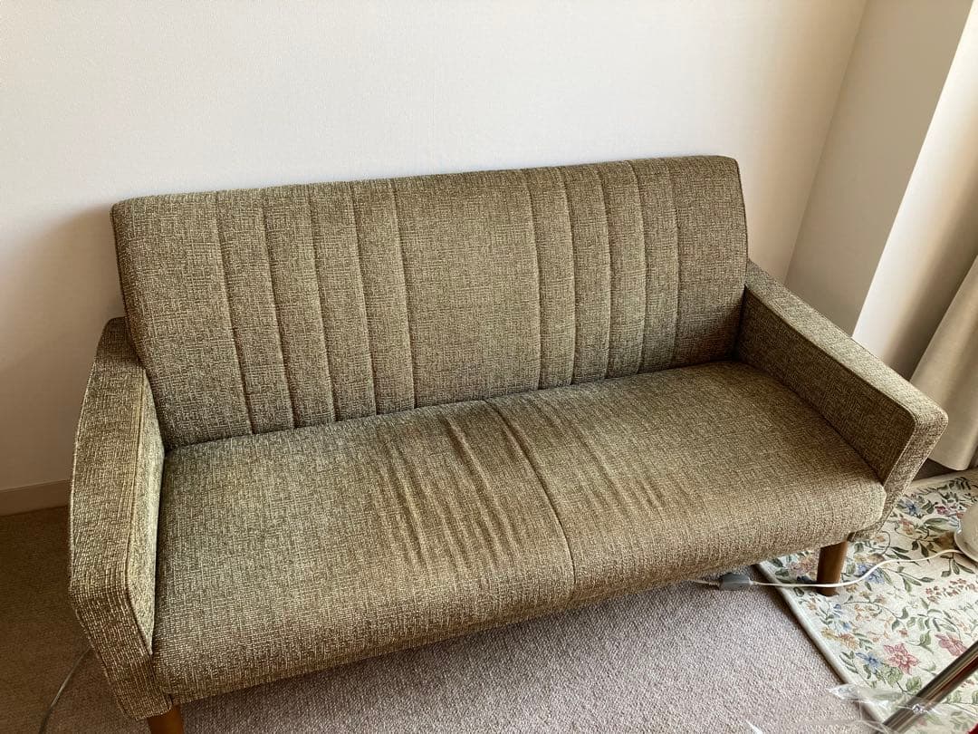 unico カリモク コラボデザイン 2人掛けソファ