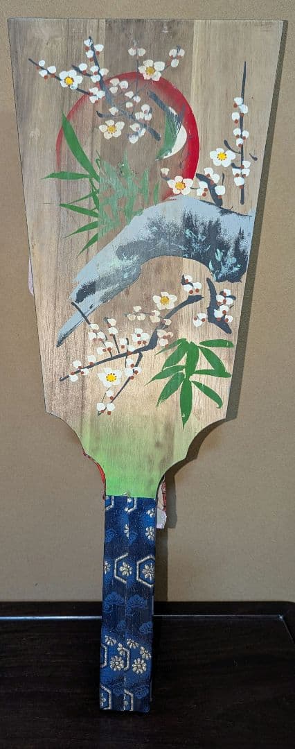 【ビンテージ】昭和47年頃　押絵羽子板　藤娘　歌舞伎　松園写し