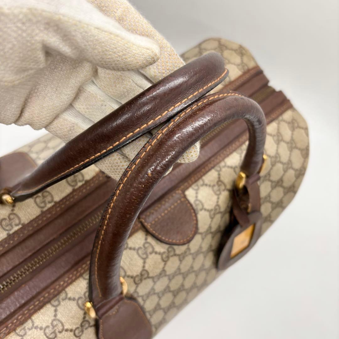 希少 ✨ GUCCI ボストンバッグ PVC GGスプリーム