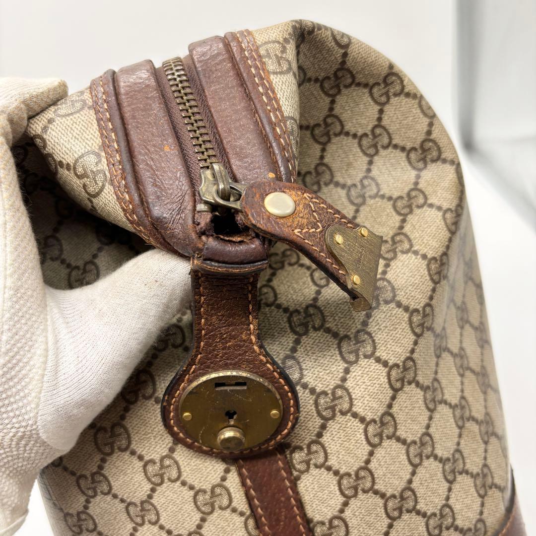 希少 ✨ GUCCI ボストンバッグ PVC GGスプリーム