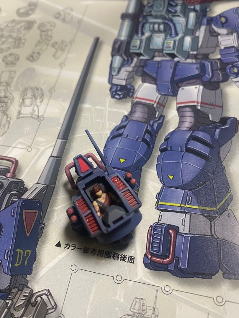 EVO Z　1/72ダグラムver GT プラモデル塗装済み完成品