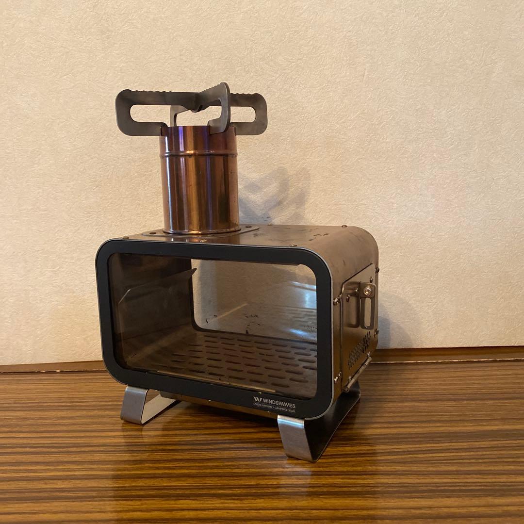 ○のり○ WINDSWAVES 卓上薪ストーブ Mサイズ