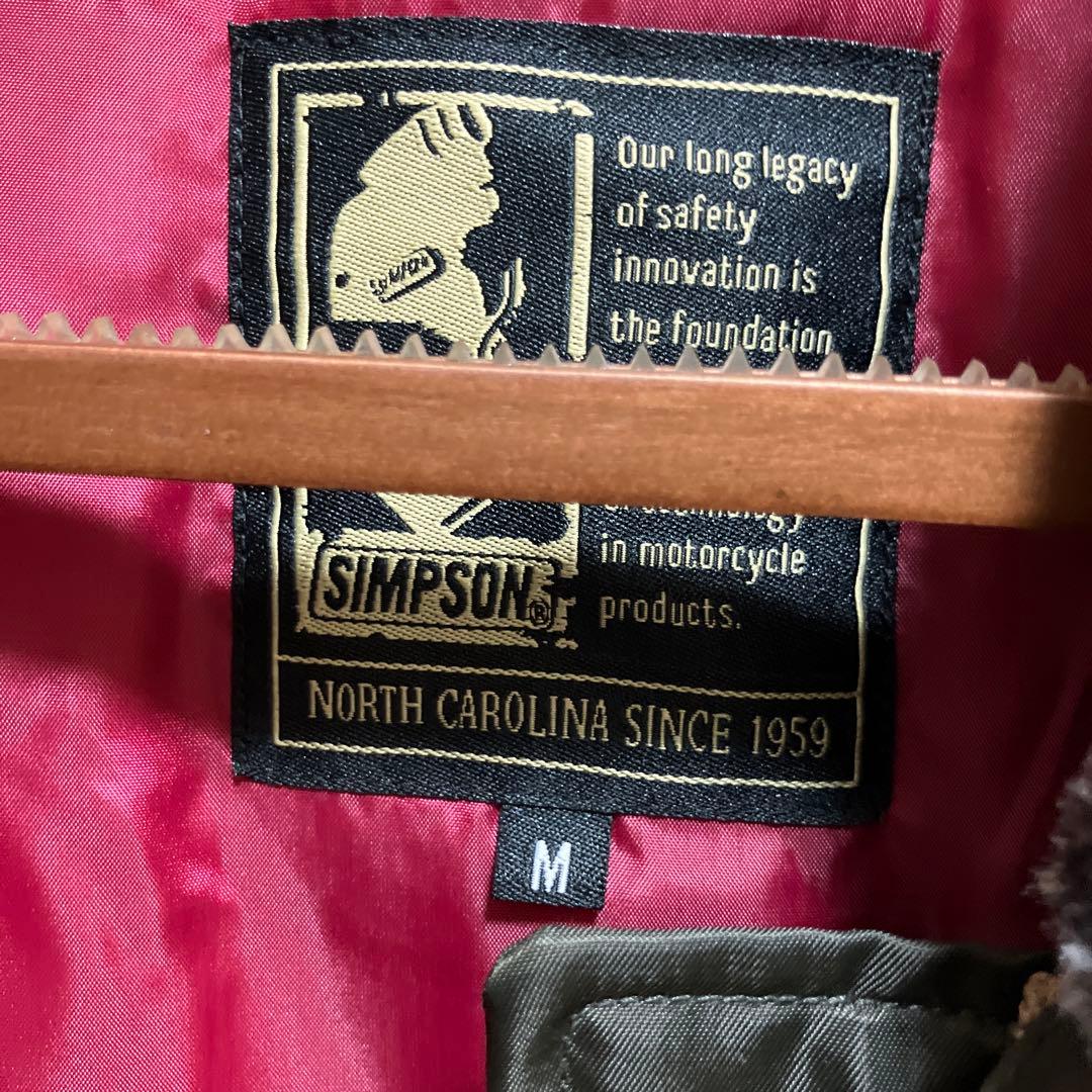 SIMPSON シンプソン　ナイロンジャケット　MA1