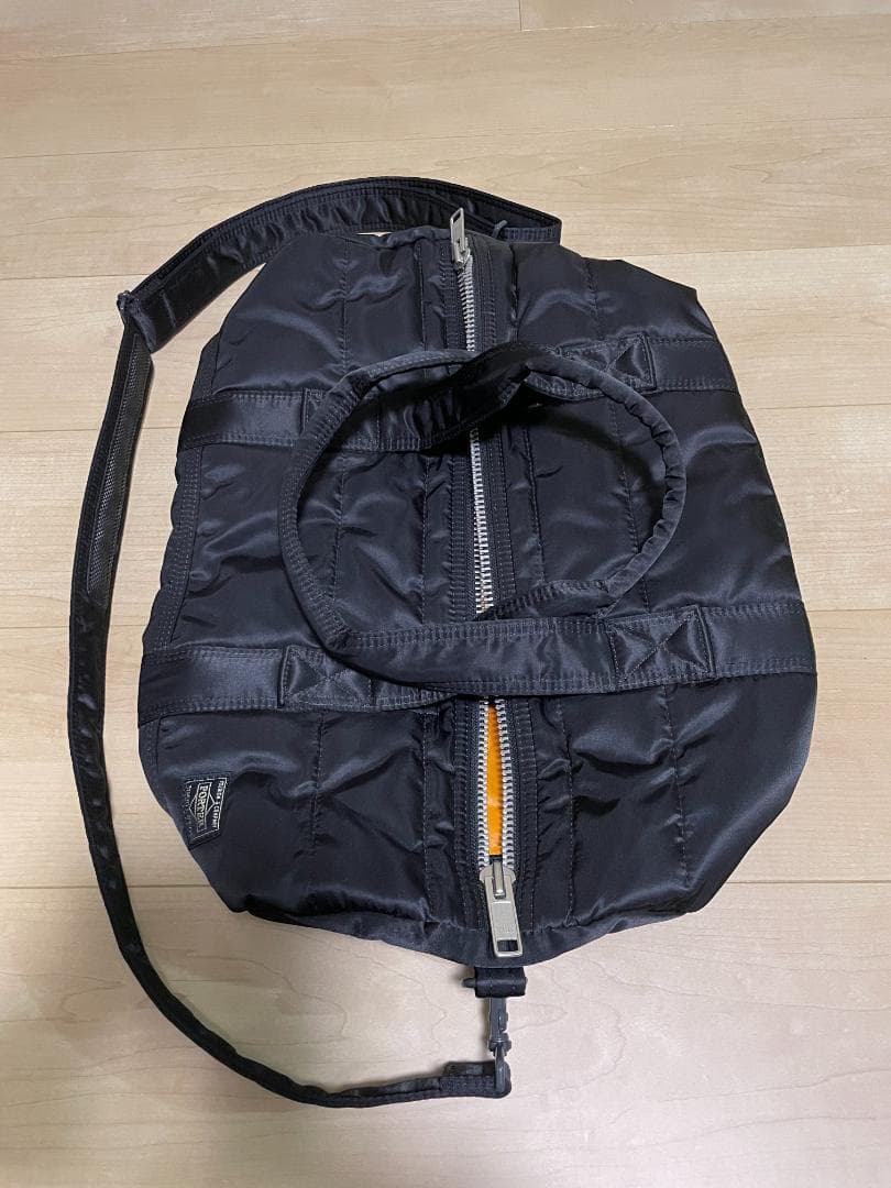 美品 吉田カバン PORTER タンカー 2WAY ダッフルバッグ 黒