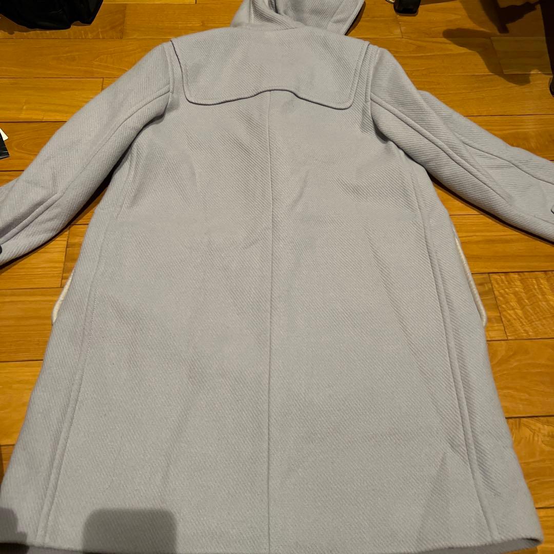 新品未使用☆アクアスキュータム13号グレー ダッフルコート トグルボタン付き