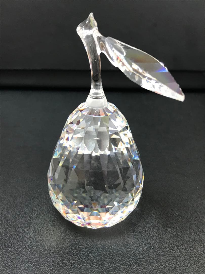 なおみ　SWAROVSKI スワロフスキー 洋梨　置物　I. 924