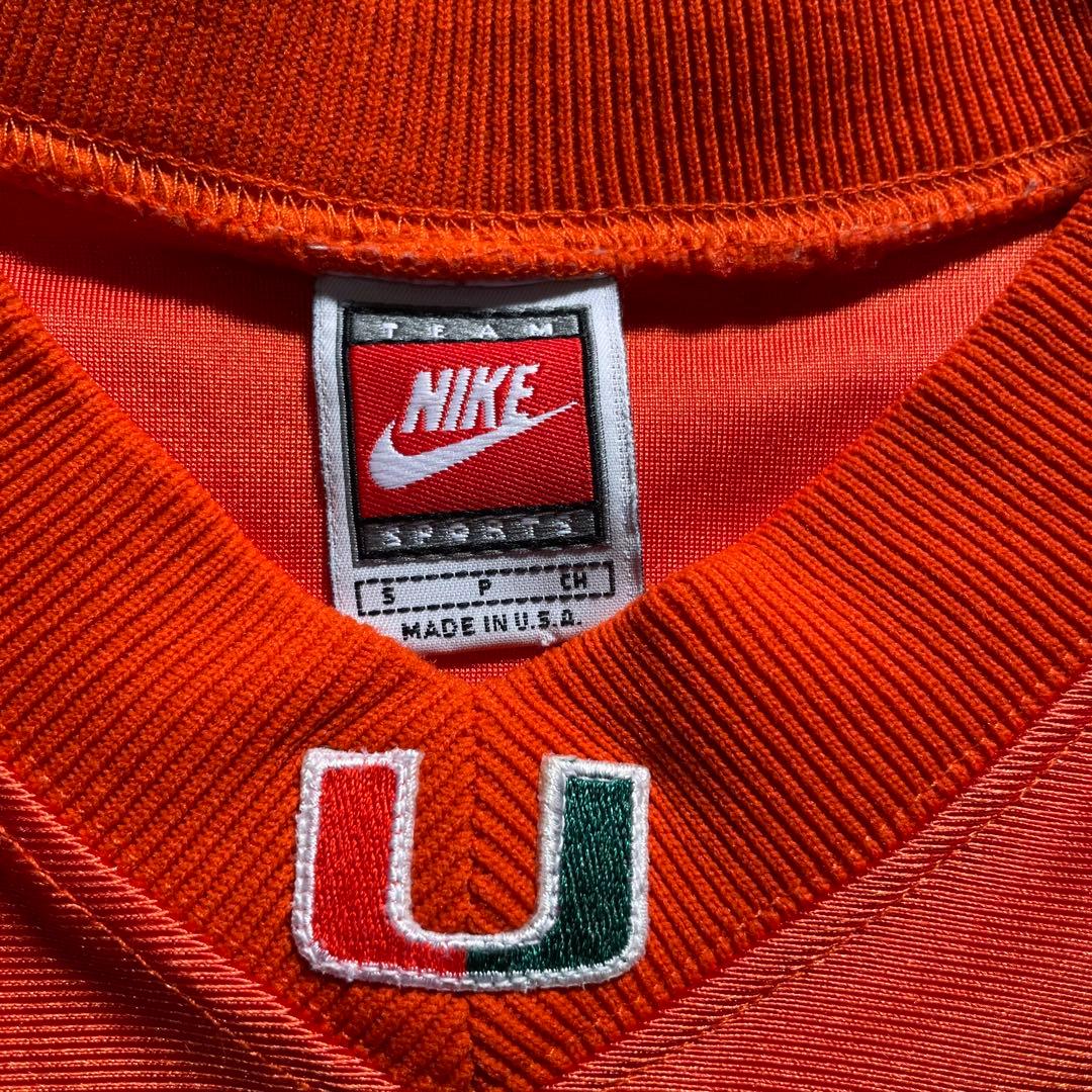 アメリカ製 ナイキ 90's vintage マイアミハリケーンズフットボール