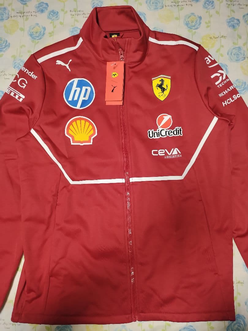 PUMA フェラーリ チーム ソフトシェル ジャケット　2025　F1