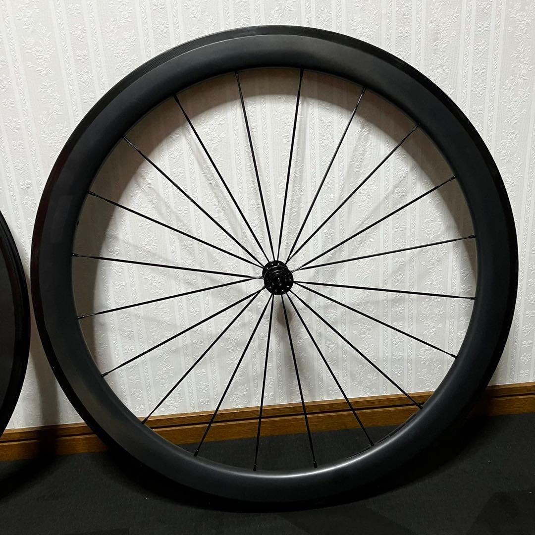 スーパーチーム カーボンホイール クリンチャーリムハイト50mm