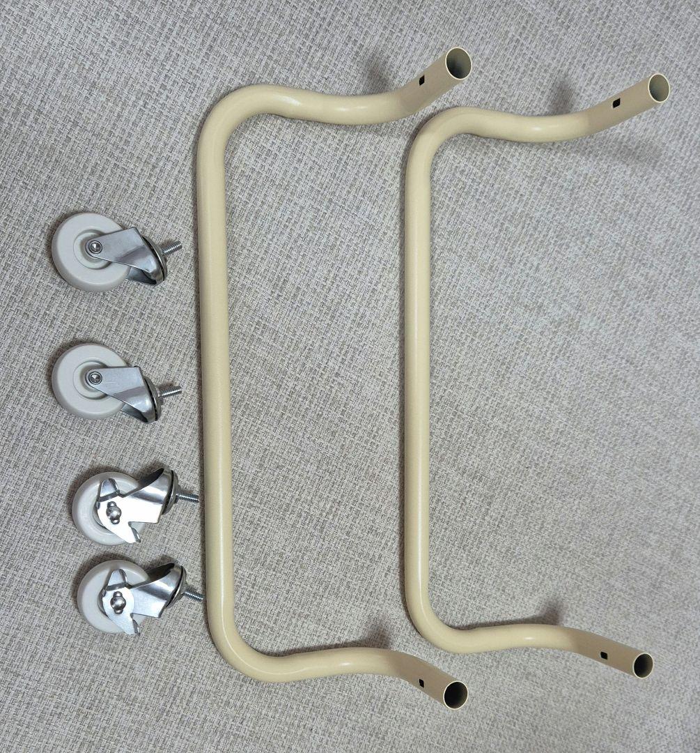 【引き取り限定】キャスター付き収納 移動式トロリーワゴン 2種 セット